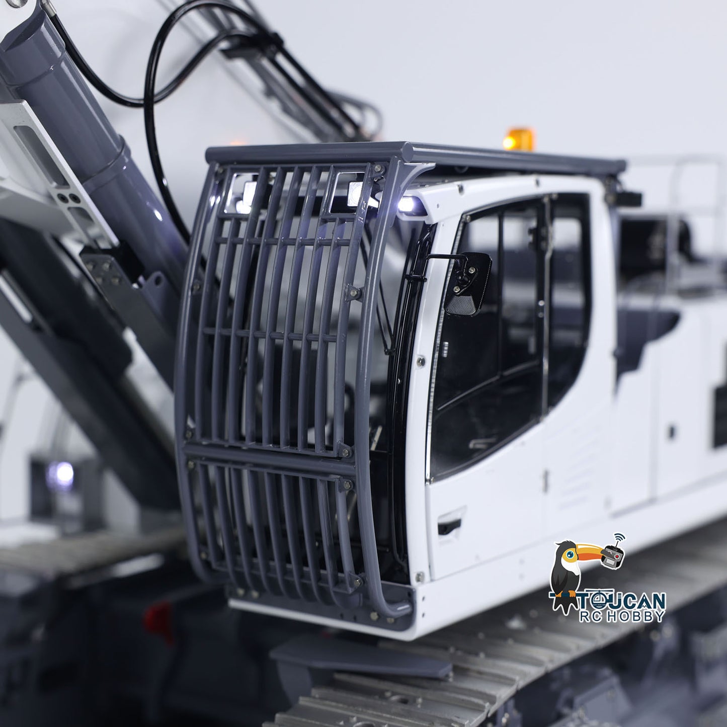 LESU 1/14 RC Full Hydraulic Demolition Excavator LR960 RTR Digger Frsky XE Radio