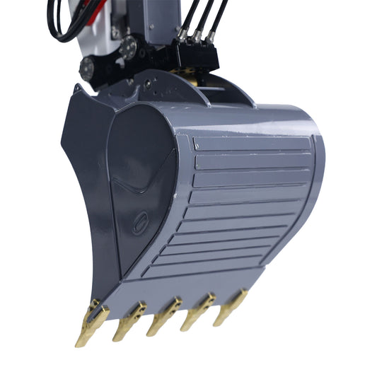 Metal Original Bucket for LESU 1/14 RC Full Hydraulic Excavator LR960 LR956 Remote Control Digger Model B0027 B0028 B0038 B0040 Constraction Machine