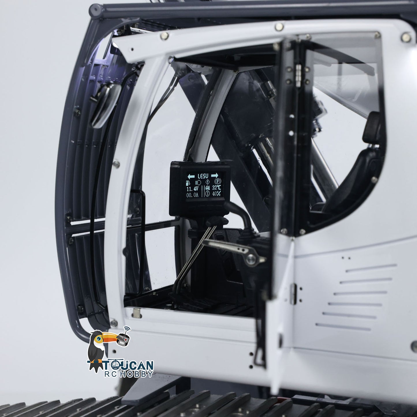 LESU 1/14 RC Full Hydraulic Demolition Excavator LR960 RTR Digger Frsky XE Radio