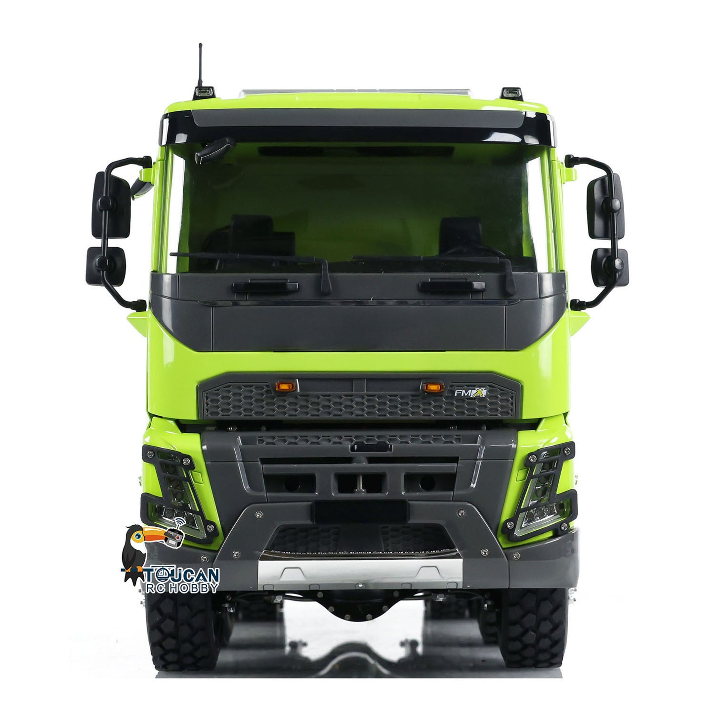 LESU 1/14 RTR RC Hydraulic Dump Truck FMX Cabin 8X8 Metal Chassis Dumper Assembled and Painted Light Sound System FS I6S