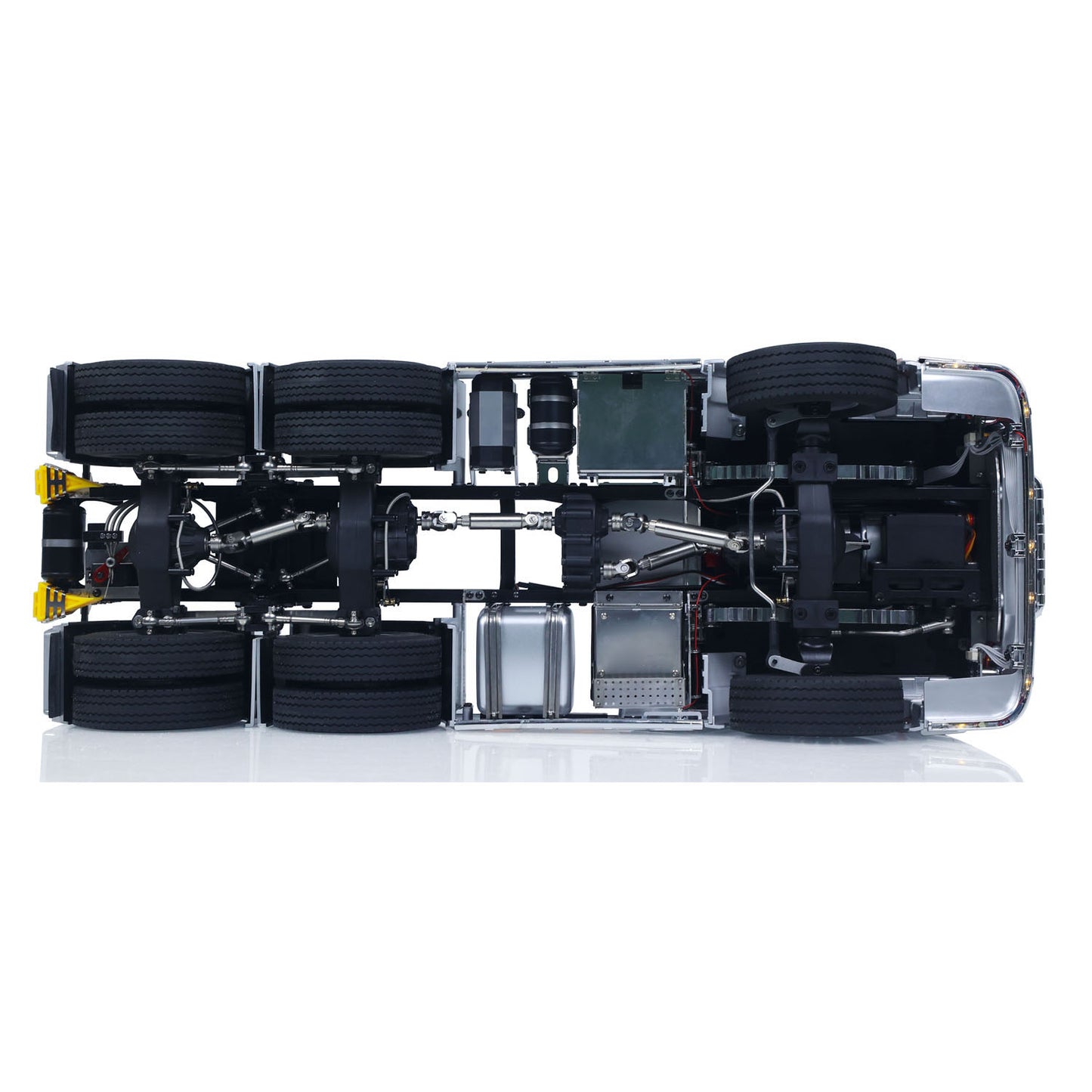 Fast Shipping 1/14 KABOLITE RC Tractor Car 770S 100 6x6 Romote Control Truck 2Speed Gearbox Differential Lock Vehicle 6WD Sound Light Model