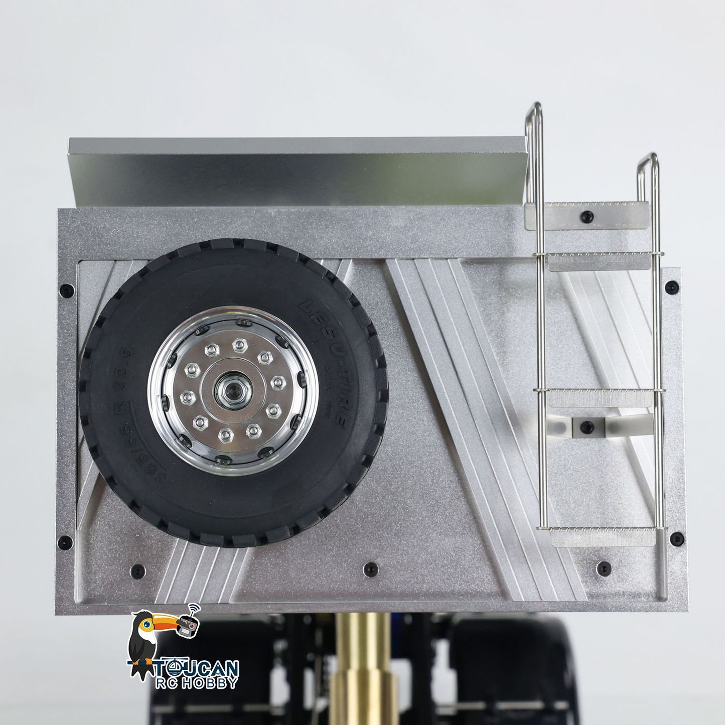 LESU 1/14 RTR RC Hydraulic Dump Truck FMX Cabin 8X8 Metal Chassis Dumper Assembled and Painted Light Sound System FS I6S