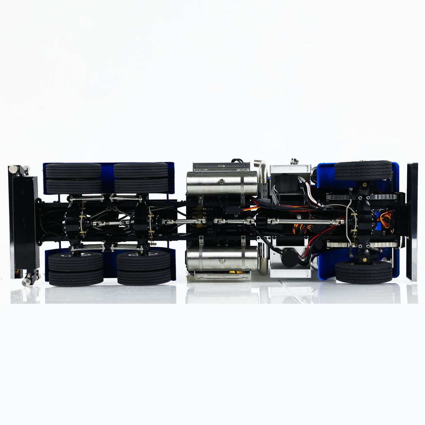 RC Tractor Truck 6x6 Metal Chassis RTR 56344 for TAMIYA 1/14 Sound Light