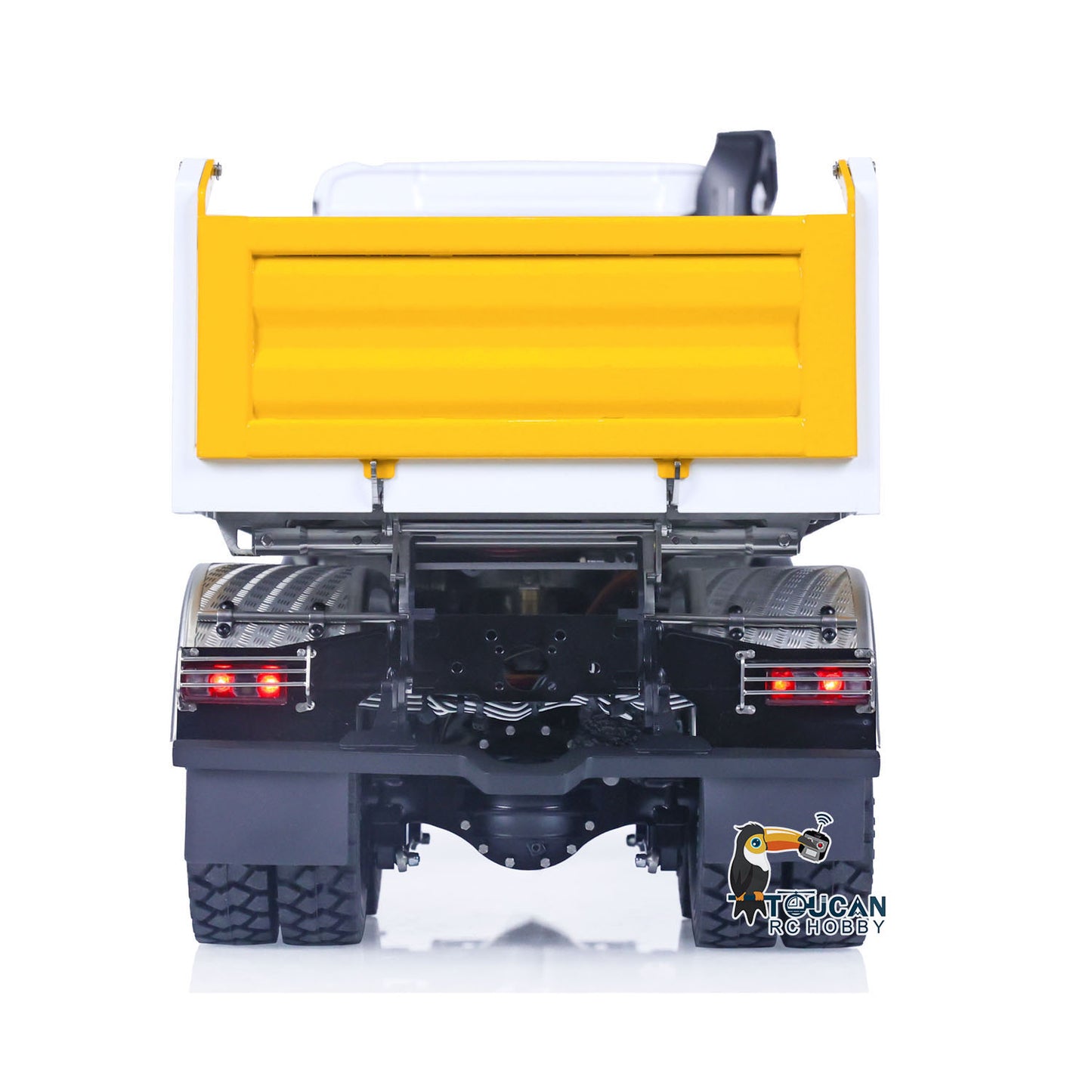 1/14 6x6 LESU RC Hydraulic Dump Radio Control Truck RTR I6S 3-way Dumper DIY Model Cars FlySky I6S 3-speed Transmission