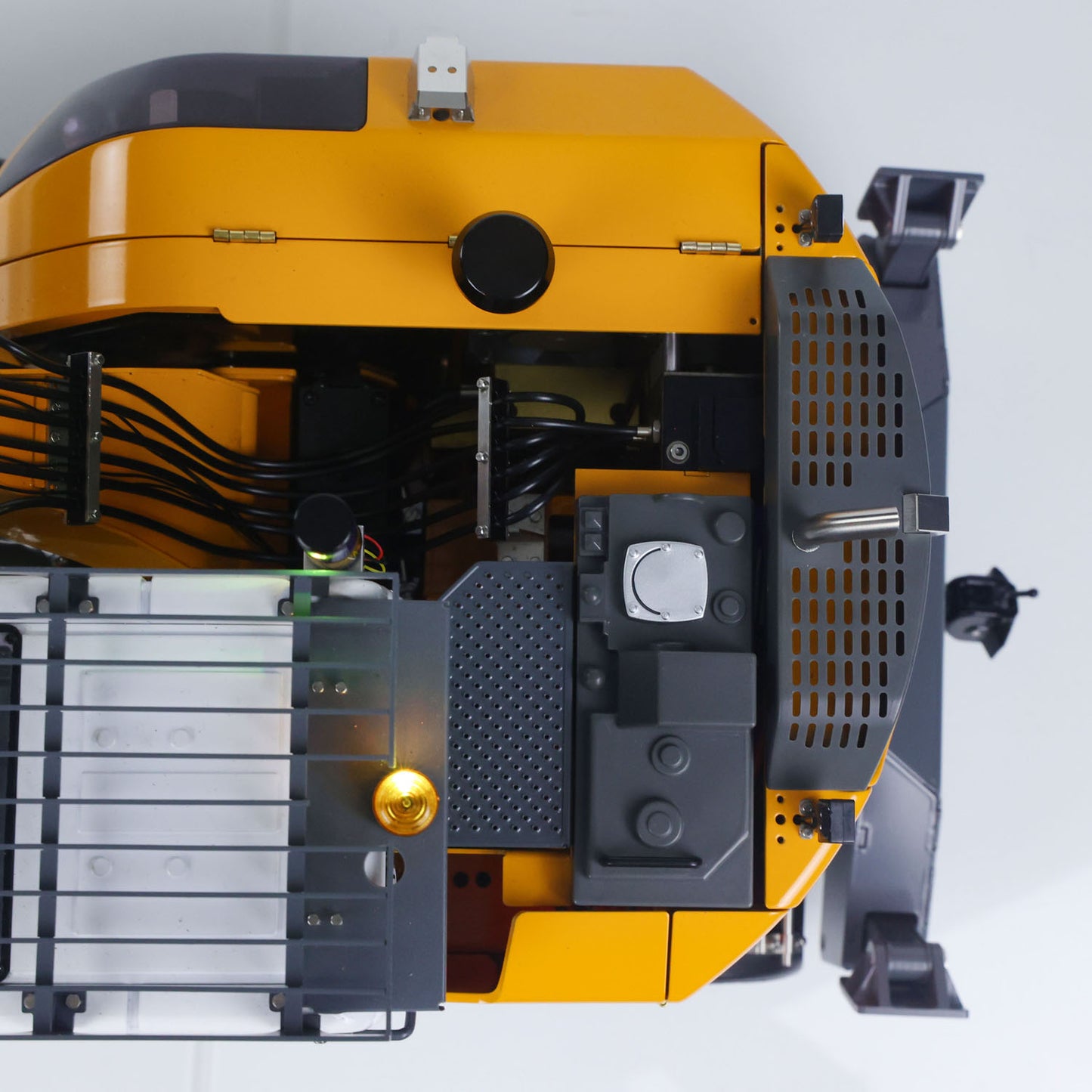 Fast Shipping 1/14 RC Hydraulic Wheeled Excavator LR914 8-ways Valve RTR Metal Remote Control 4*4 Digger Model Axle Lock Flysky PL18EV Lite