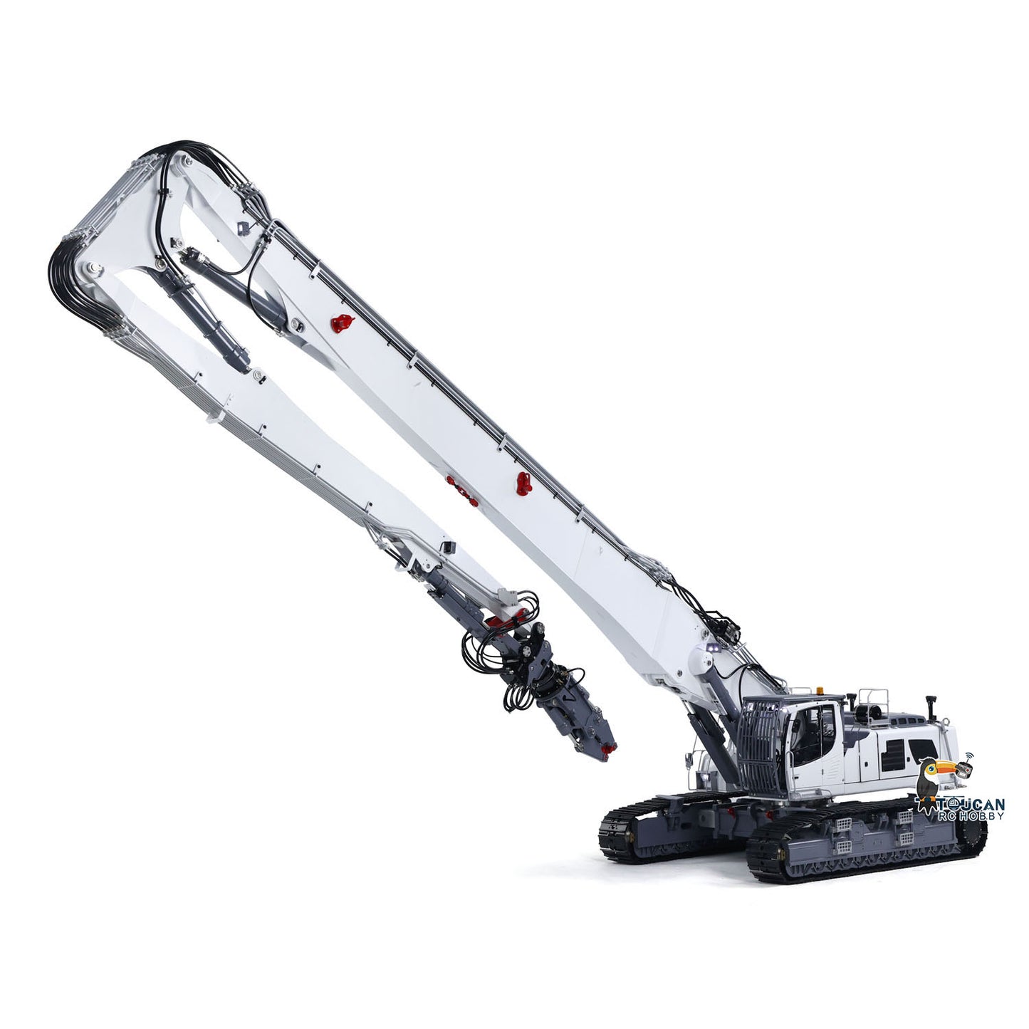 LESU 1/14 RC Heavy Full Hydraulic Excavator LR960 RTR Demolition Digger Model XE Radio