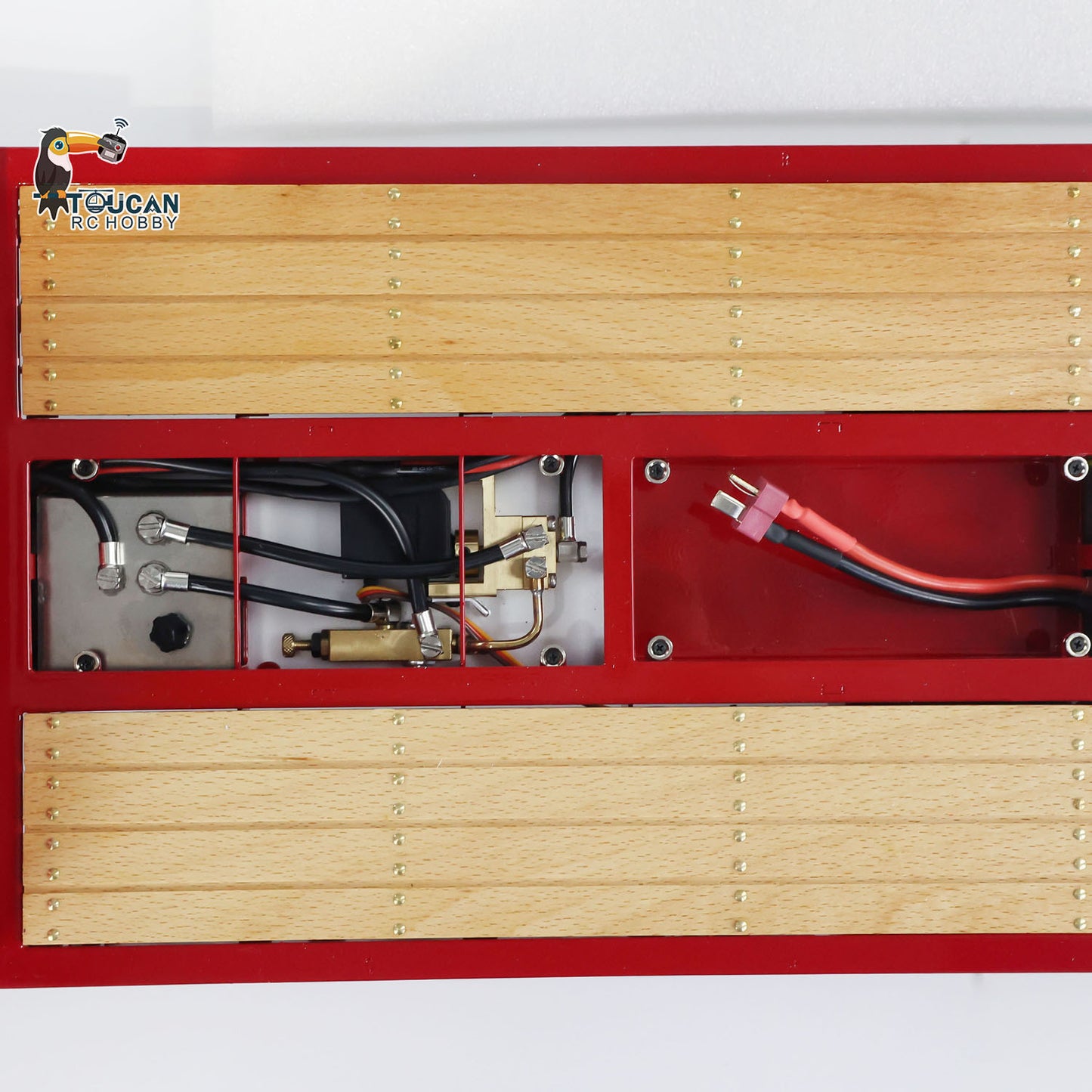 LESU Electronic Lifting Metal Trailer for 1/14 RC Tractor Truck Dumper Lorry Car Simulation Construction Vehicle Model DIY