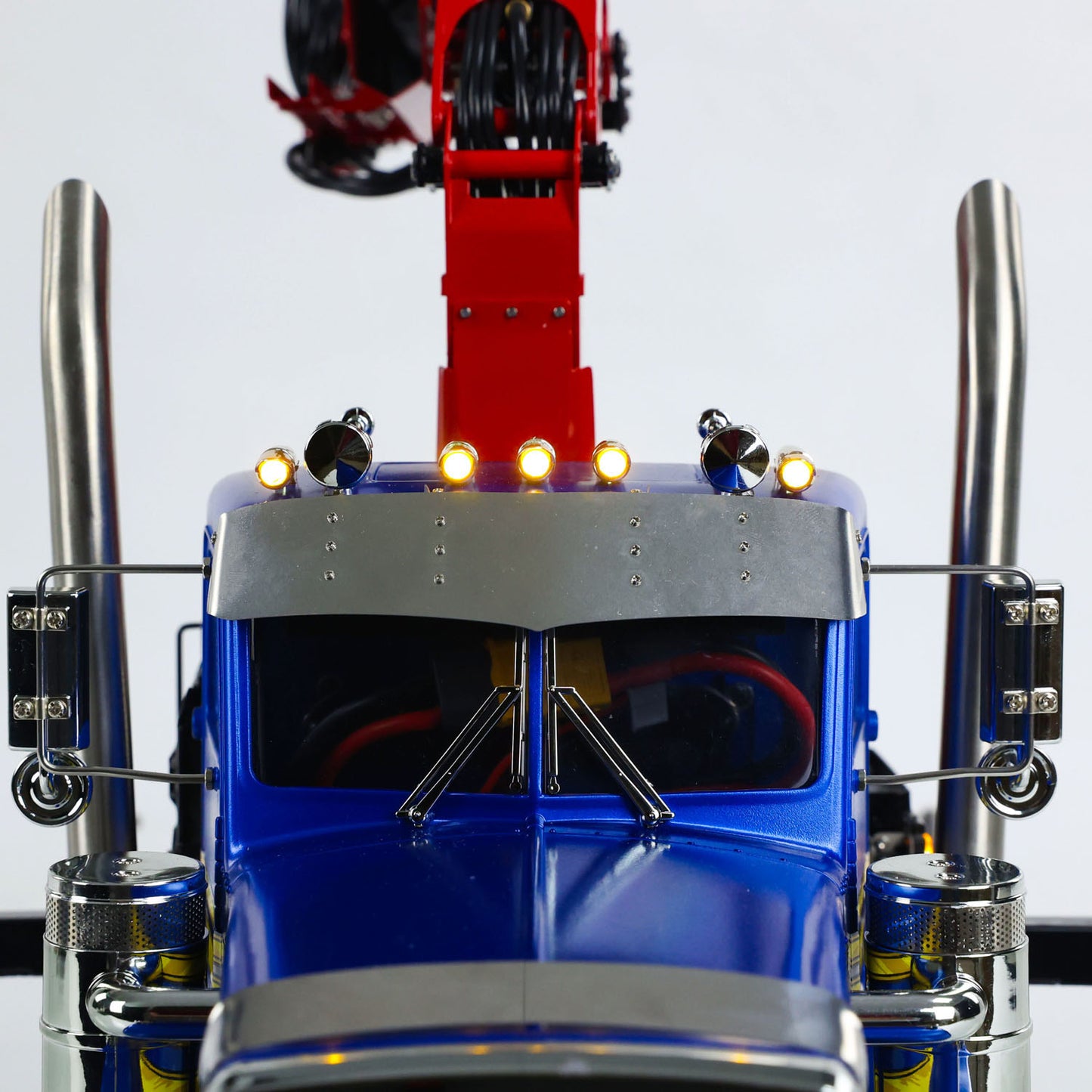 RC Tractor Truck 6x6 Metal Chassis RTR 56344 for TAMIYA 1/14 Sound Light