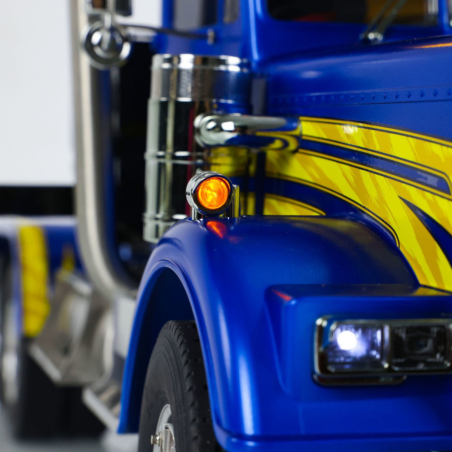 RC Tractor Truck 6x6 Metal Chassis RTR 56344 for TAMIYA 1/14 Sound Light