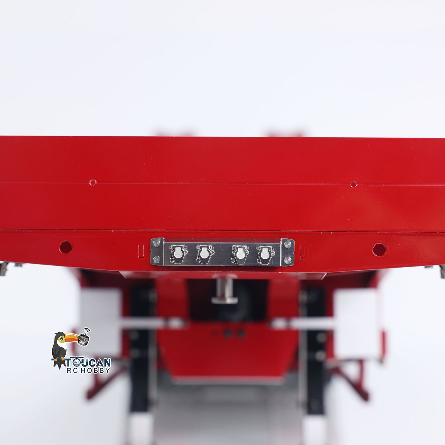 LESU Electronic Lifting Metal Trailer for 1/14 RC Tractor Truck Dumper Lorry Car Simulation Construction Vehicle Model DIY