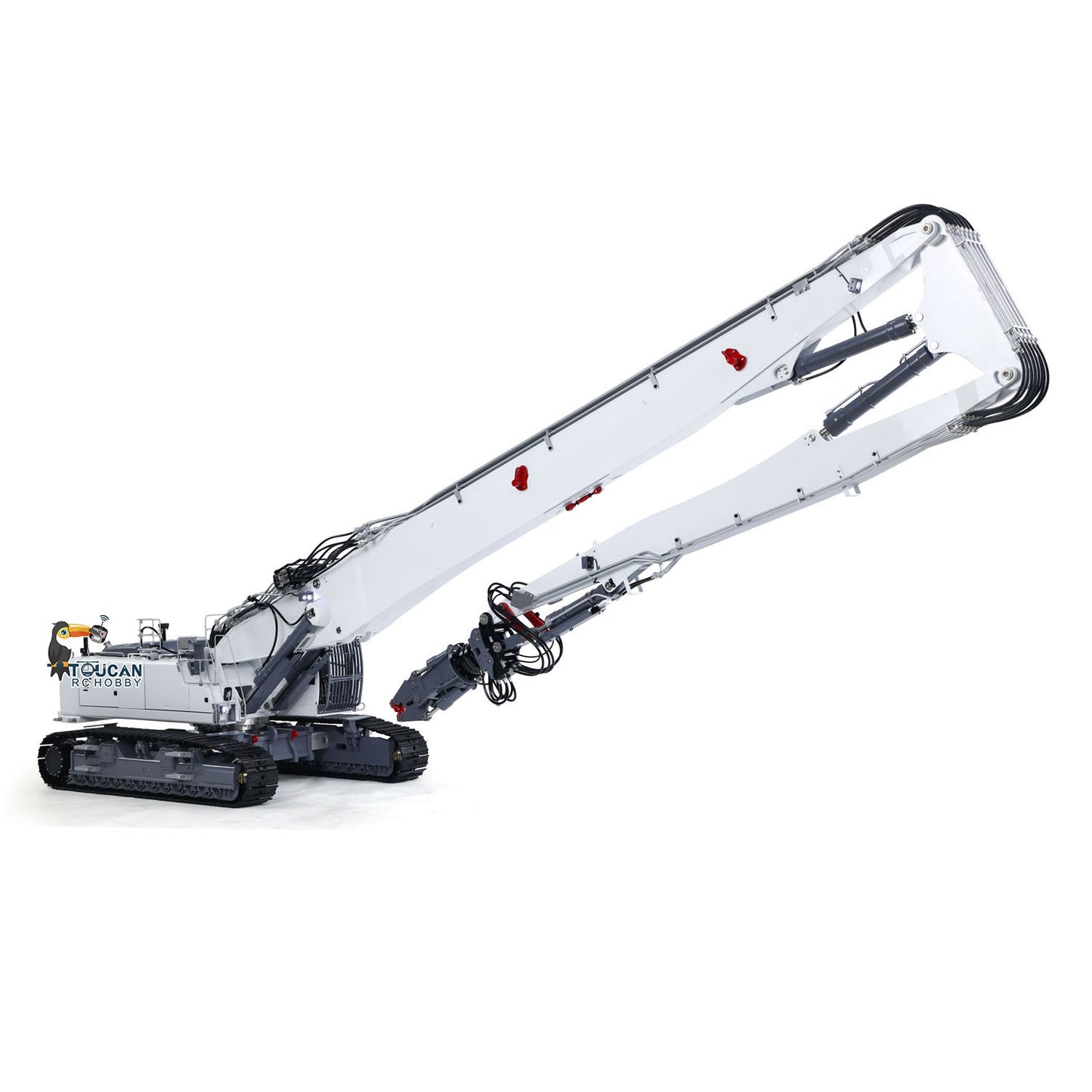 LESU 1/14 RC Heavy Full Hydraulic Excavator LR960 RTR Demolition Digger Model XE Radio