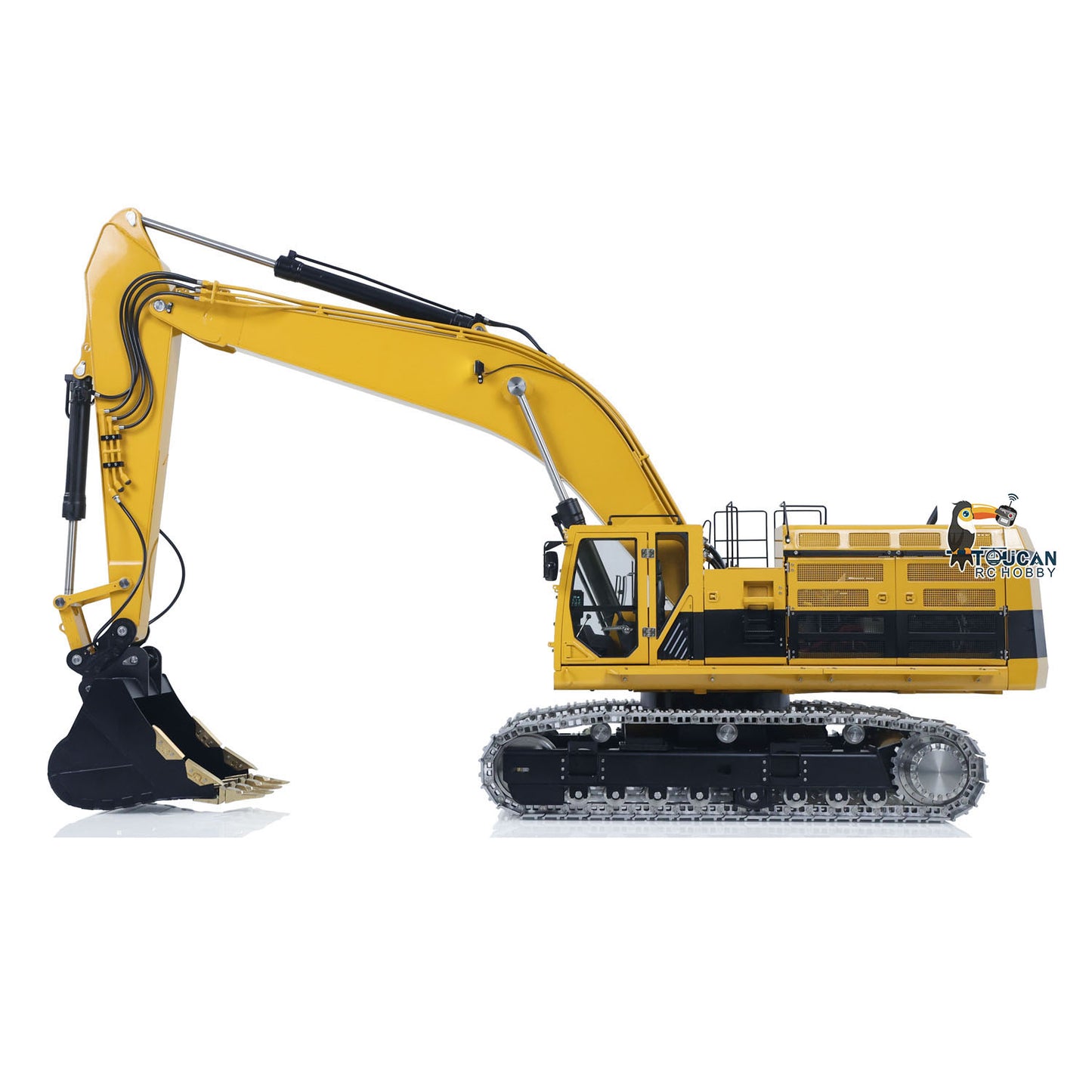 LESU Metal 1/14 RC Hydraulic Excavator C374F RTR Radio Controlled Digger Heavy Machine Paladin PL18EV LITE Battery Sound Smoke