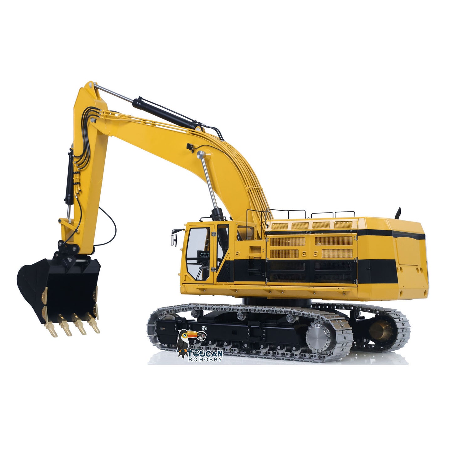 LESU Metal 1/14 RC Hydraulic Excavator C374F RTR Radio Controlled Digger Heavy Machine Paladin PL18EV LITE Battery Sound Smoke