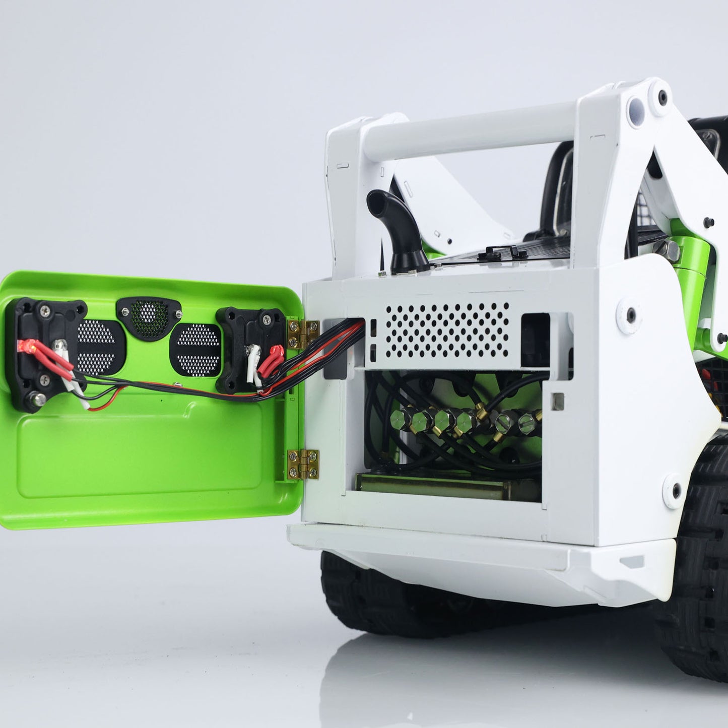 Fast Shipping SM770 1:14 RC Hydraulic RTR Skid-Steer Loader Metal Remote Control Truck Model