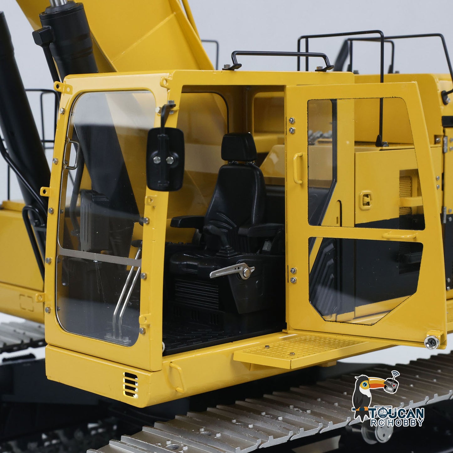 LESU Metal 1/14 RC Hydraulic Excavator C374F RTR Radio Controlled Digger Heavy Machine Paladin PL18EV LITE Battery Sound Smoke
