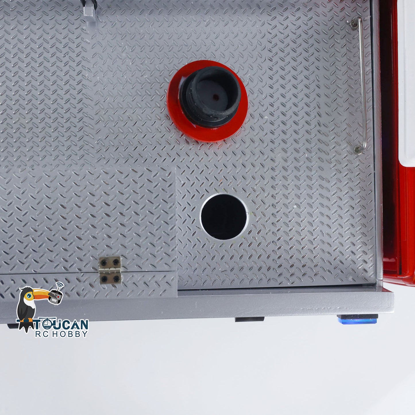 1/14 Electric Fire Truck SC 770S Remote Control Vehicle i6S Radio 11.1V Battery 2Speed Gerabox Water Spraying RC Model Car