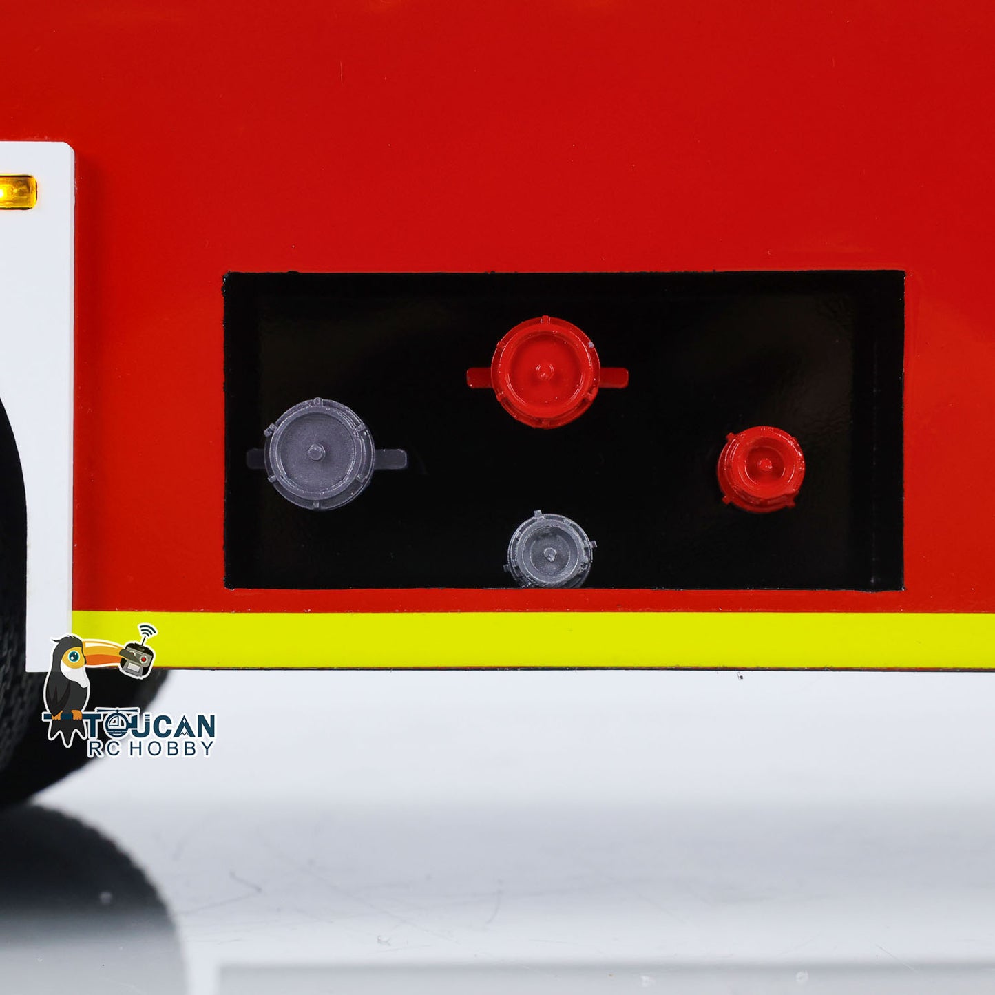 1/14 Electric Fire Truck SC 770S Remote Control Vehicle i6S Radio 11.1V Battery 2Speed Gerabox Water Spraying RC Model Car