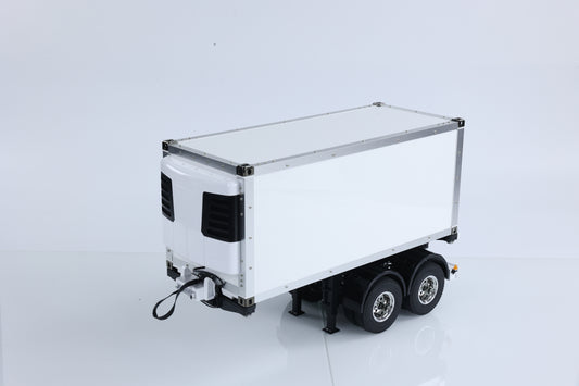 US STOCK TOUCAN 20ft RC Reefer Semi Trailer Container for 1/14 DIY TAMIYA Tractor Truck Uassembled KIT