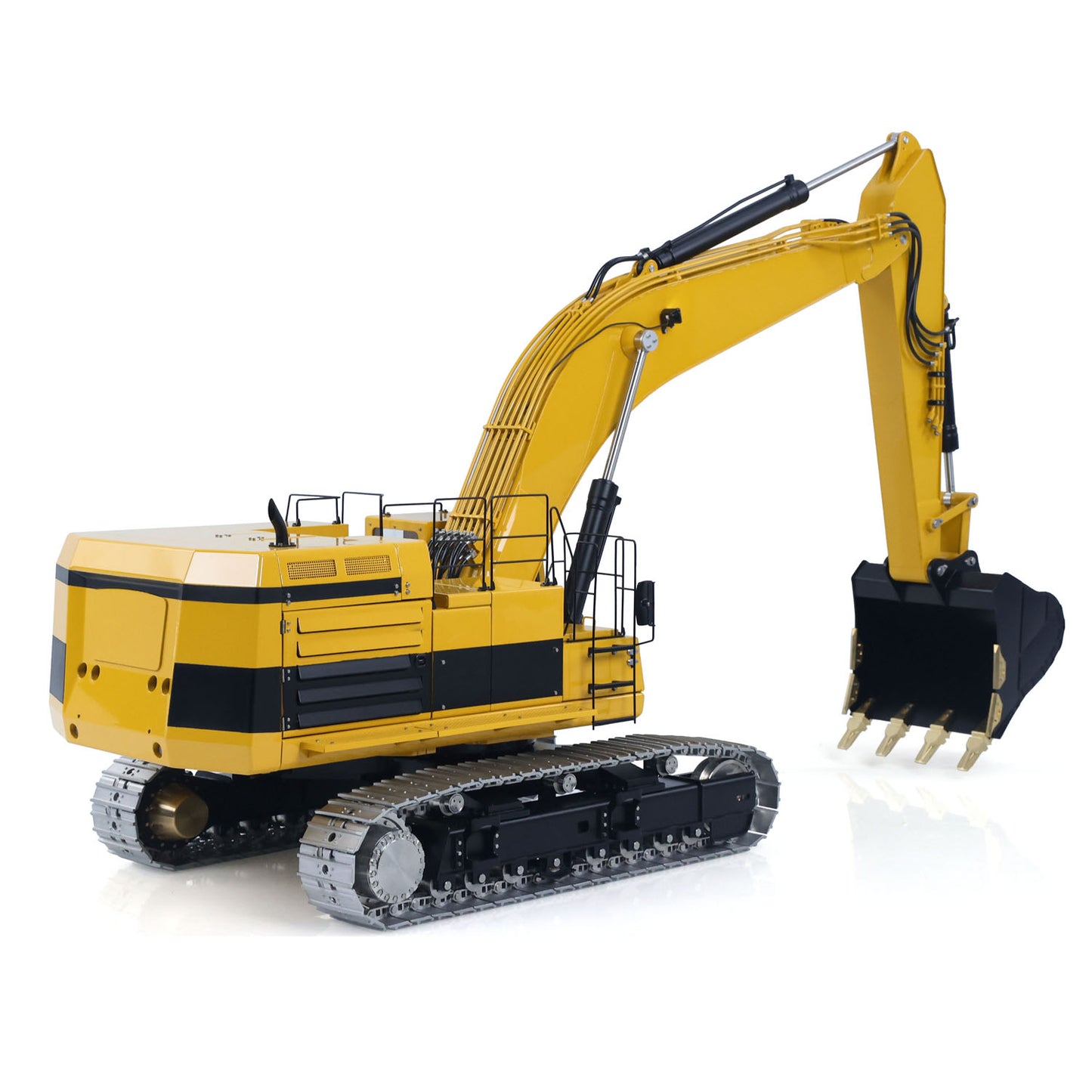 LESU 1/14 Hydraulic RC Excavator C374F Remote Control Digger Model RTR Heavy Construction Car Flysky Paladin PL18EV LITE Radio 6CH Valve Light