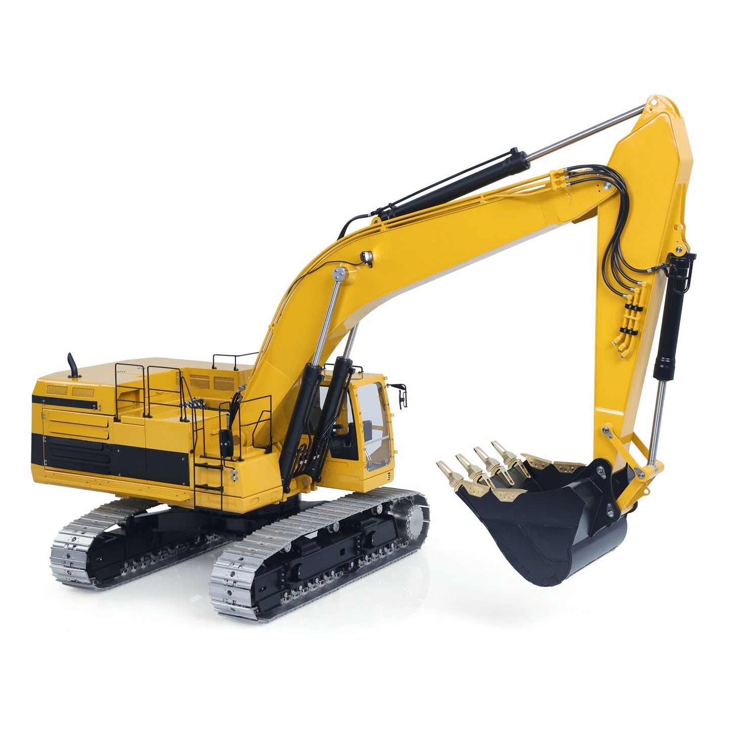LESU 1/14 Hydraulic RC Excavator C374F Remote Control Digger Model RTR Heavy Construction Car Flysky Paladin PL18EV LITE Radio 6CH Valve Light