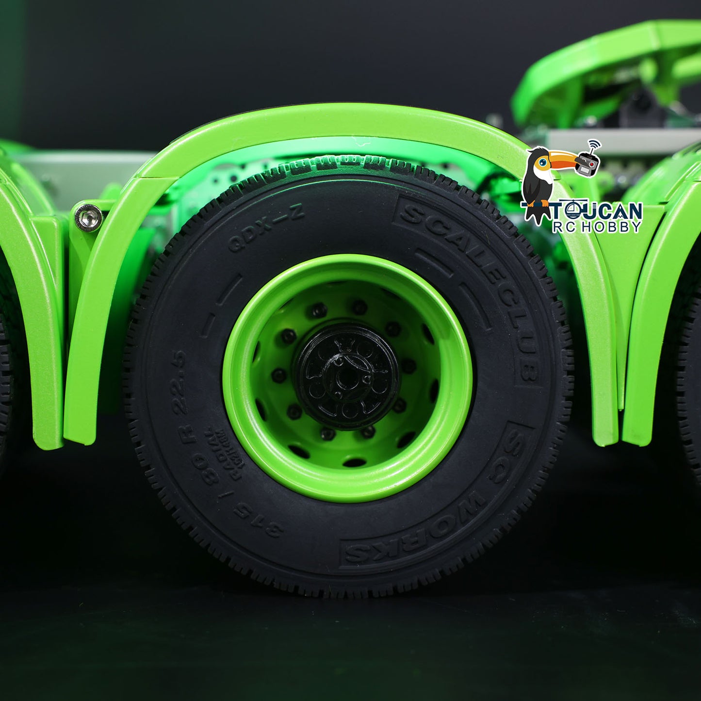 8x8 Metal Chassis 1/14 RC Tractor Truck 770S Remote Control Lorry ST8 Radio Battery RTR Warning Lights Spotlight Magnetic Roof