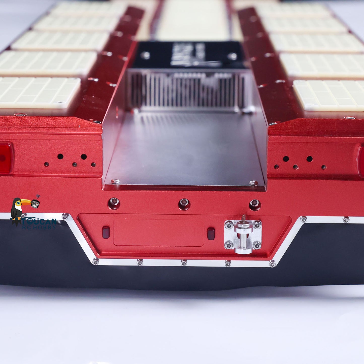 Degree 996 1/14 RC Hydraulic Trailer 8 Axles Metal 5+3 Hydraulically Suspended Painted Remote Control Truck