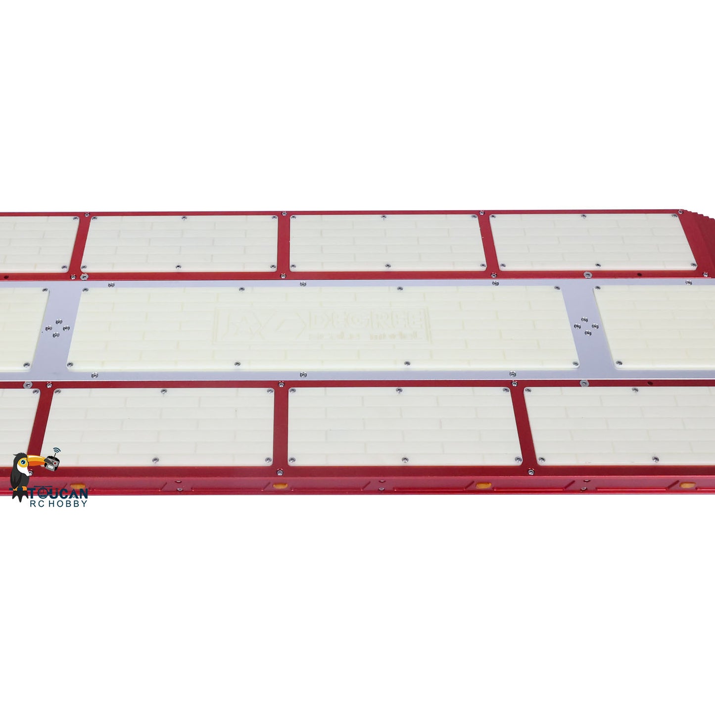 Degree 996 1/14 RC Hydraulic Trailer 8 Axles Metal 5+3 Hydraulically Suspended Painted Remote Control Truck