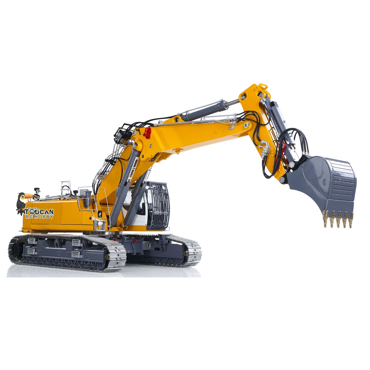 Heavy Machine 1/14 RC Full Hydraulic Excavator LESU LR960 Construction Digger