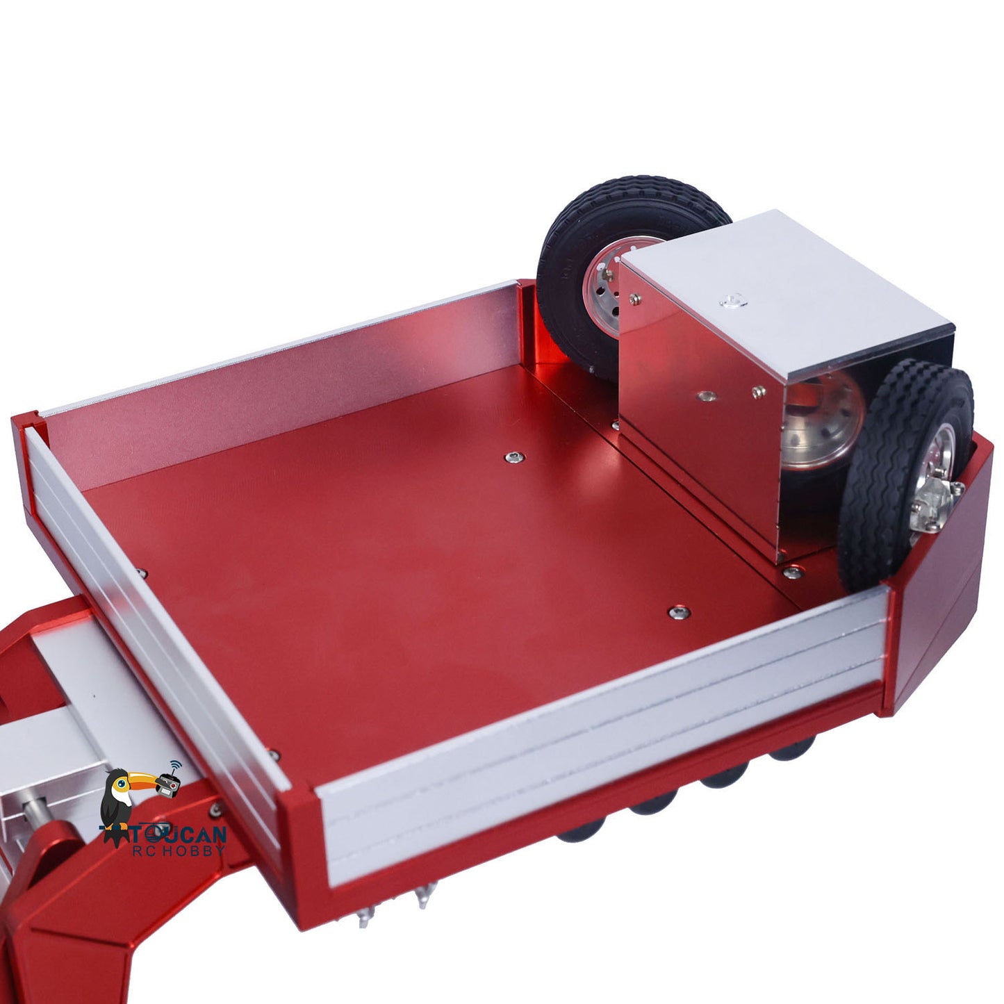 Degree 996 1/14 RC Hydraulic Trailer 8 Axles Metal 5+3 Hydraulically Suspended Painted Remote Control Truck