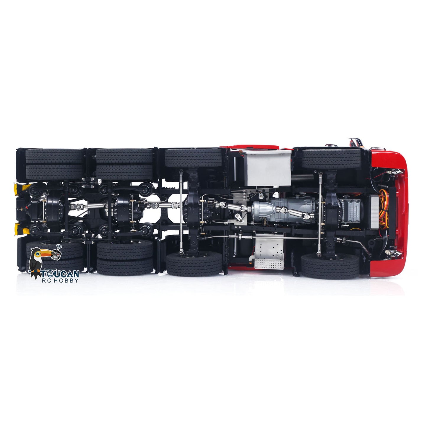 770S 1/14 8*8 Radio Control Tractor Truck Wheel Side Reduction Axles Three Speed Transmission Hobbywing 1060 ESC 35T Motor