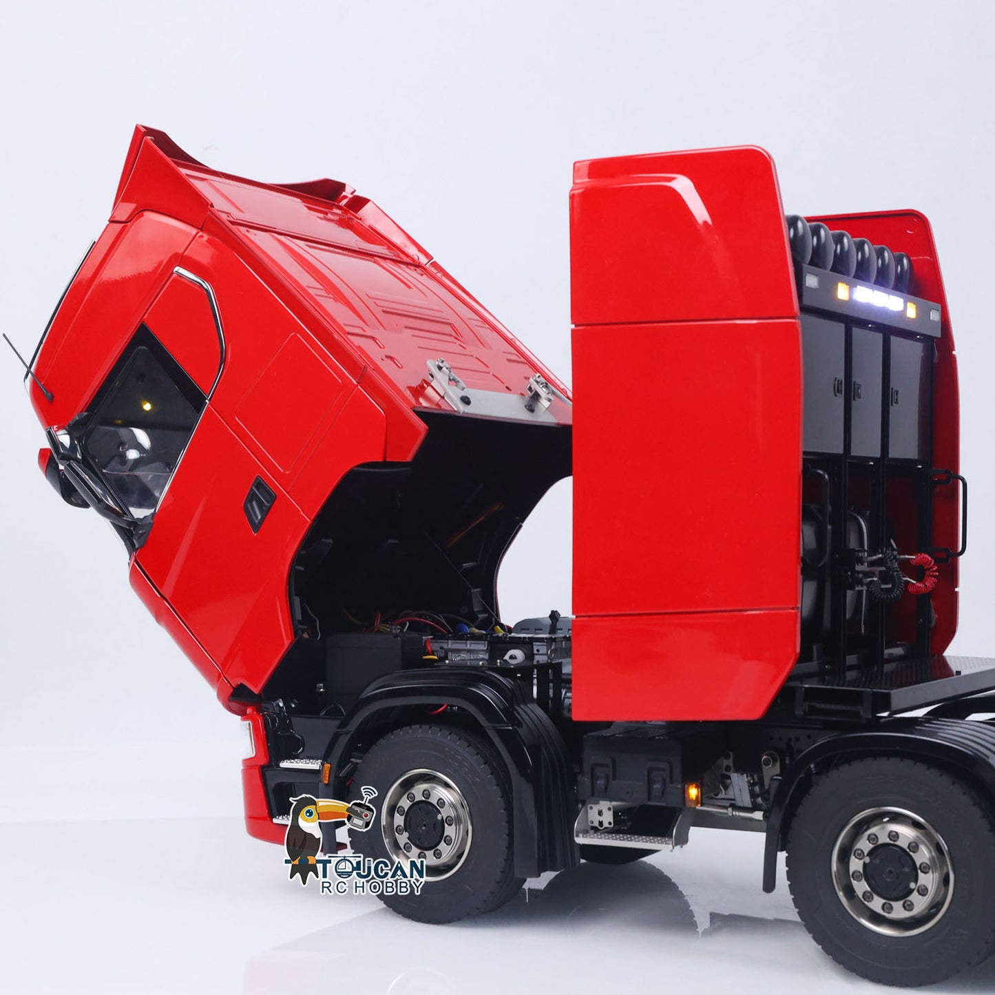 770S 1/14 8*8 Radio Control Tractor Truck Wheel Side Reduction Axles Three Speed Transmission Hobbywing 1060 ESC 35T Motor