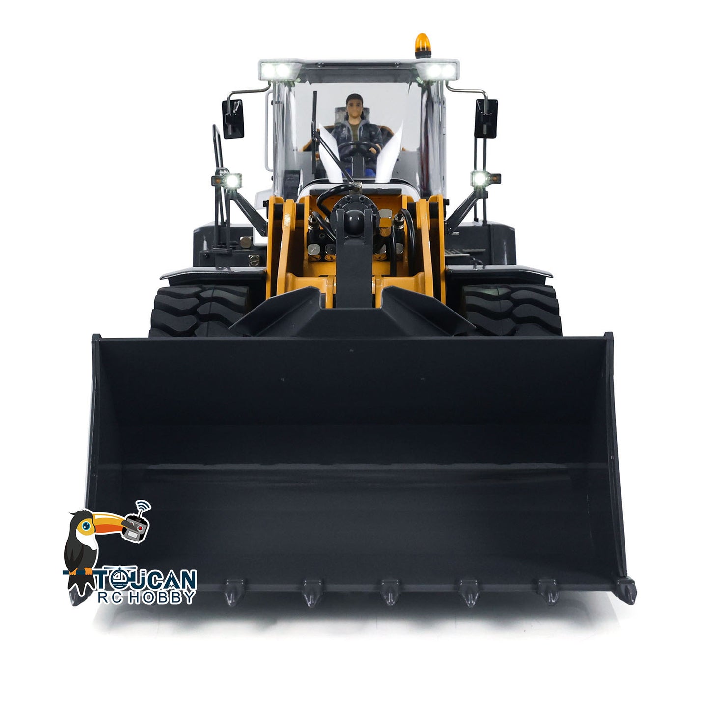 US STOCK 1/14 Hydraulic RC Loader XDRC 580 RTR Radio Control Construction Vehicle Sound