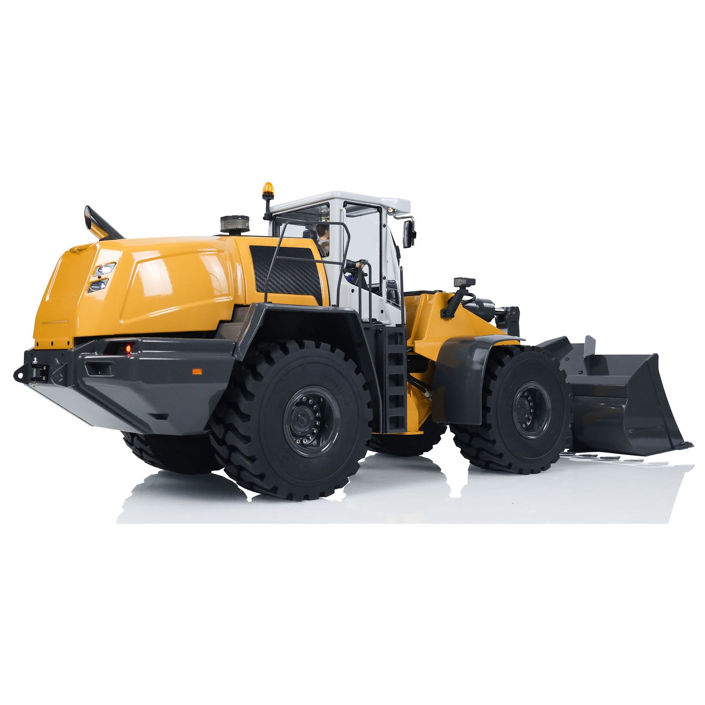 US STOCK XDRC 580 1/14 Metal RC Hydraulic Loader RTR Engineering Vehicles Smoke Lights