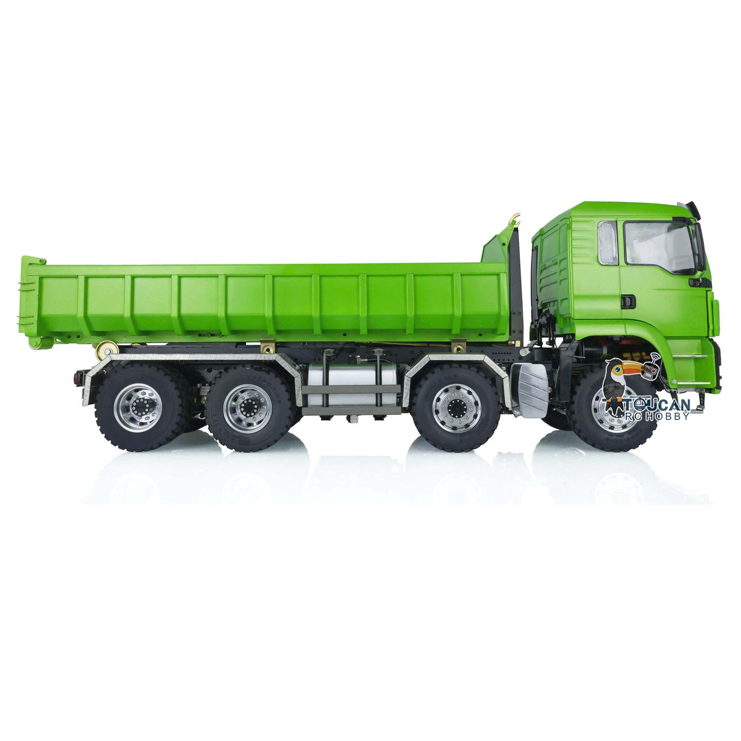 LESU 1/14 RC Roll On/Off Tipper Truck for 8x8 Hydraulic Remote Controlled Dumper Car Hobby Model LED Light Sound System