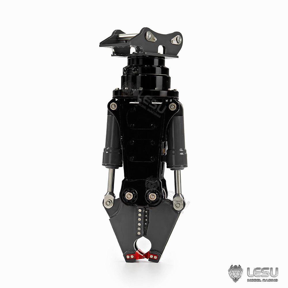 Metal Hydraulic Tongs DIY Shear for LESU LR960 1/14 RC Demolition Excavator Heavy Machine B0027 B0028 DIY Construction Vehicle