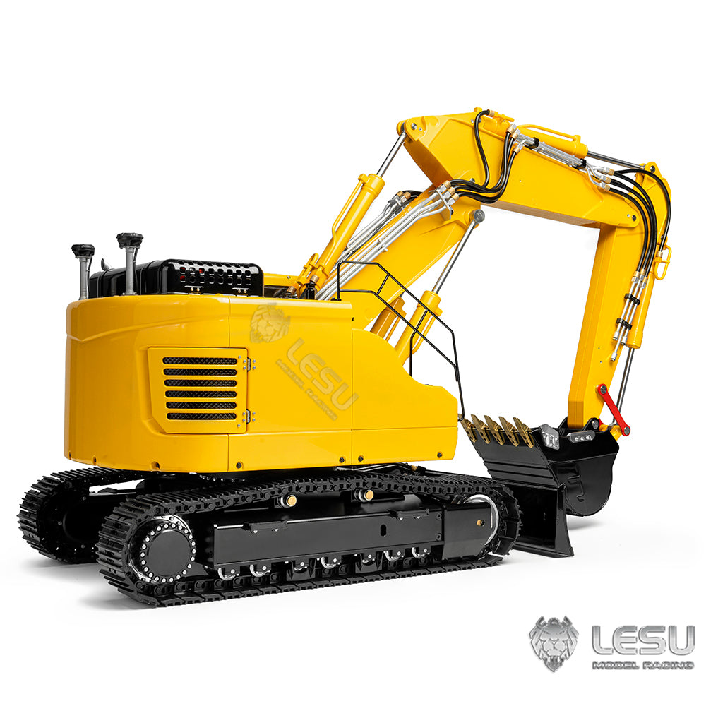 LESU 1/14 Aoue ET26L Hydraulic RC Excavator Metal Radio Control Digger Model Painted and Assembled Simulated GPS PNP/RTR Versions