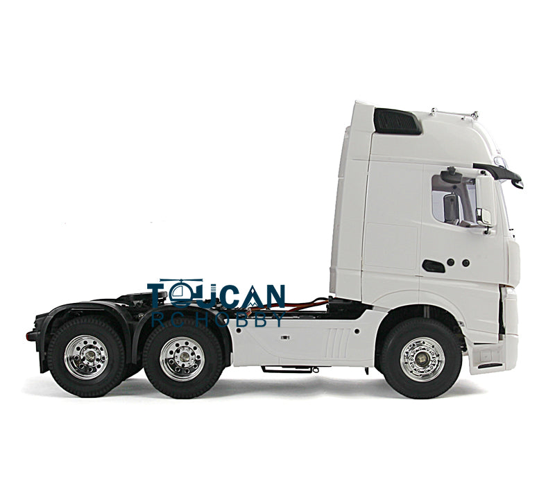 TOUCAN 1/14 6*4 RC Tractor Truck Model Trailer Car Motor ESC FS-i6S Radio Teshulianjie