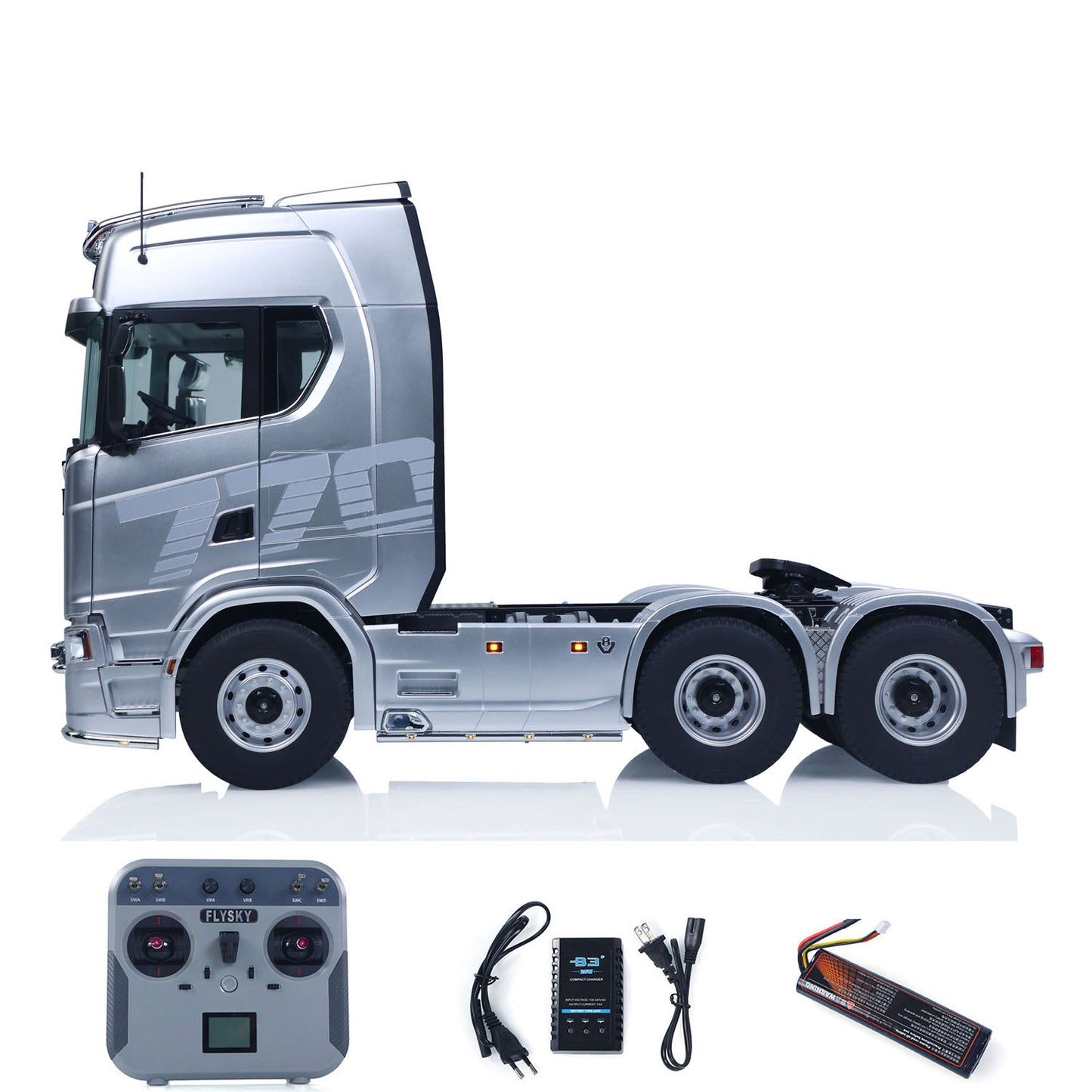Fast Shipping 1/14 KABOLITE RC Tractor Car 770S 100 6x6 Romote Control Truck 2Speed Gearbox Differential Lock Vehicle 6WD Sound Light Model