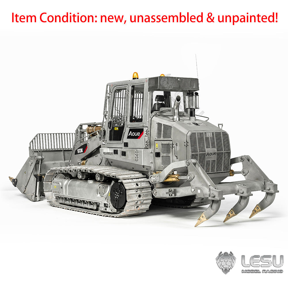 LESU 1:14 973K Hydraulic RC Loader Tracked Radio Control Car Upgrade Version Kit/PNP/RTR ESC Servo Motor Light Sound System