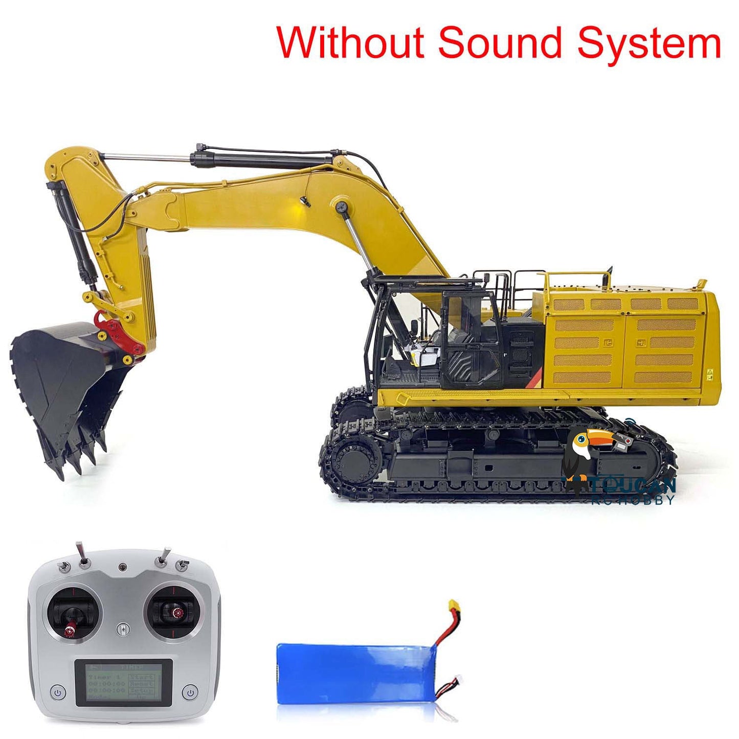 Metal 1/14 374F Hydraulic RC Excavator Remote Control Engineering Vehicles Electric Machine Trucks I6S ESC Motor Servo Hobby Model