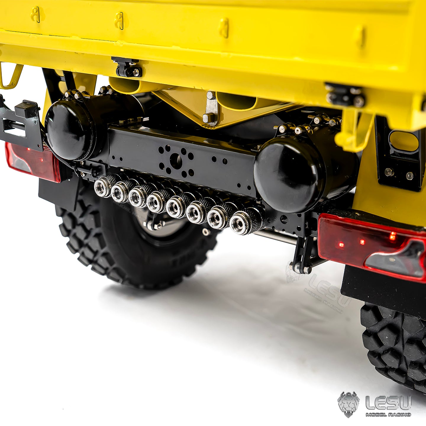RTR LESU U4023 MT44023 1/14 Metal Hydraulic RC Off Road Car ATV Light Truck Model Light Sound System Axle Lock Flysky PL18EVLite