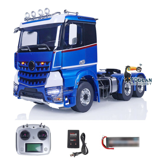 Metal Chassis for LESU 1/14 6x6 RC Tractor Truck Radio Control Electric Car 3363 1851 Various Version Painted Assembled