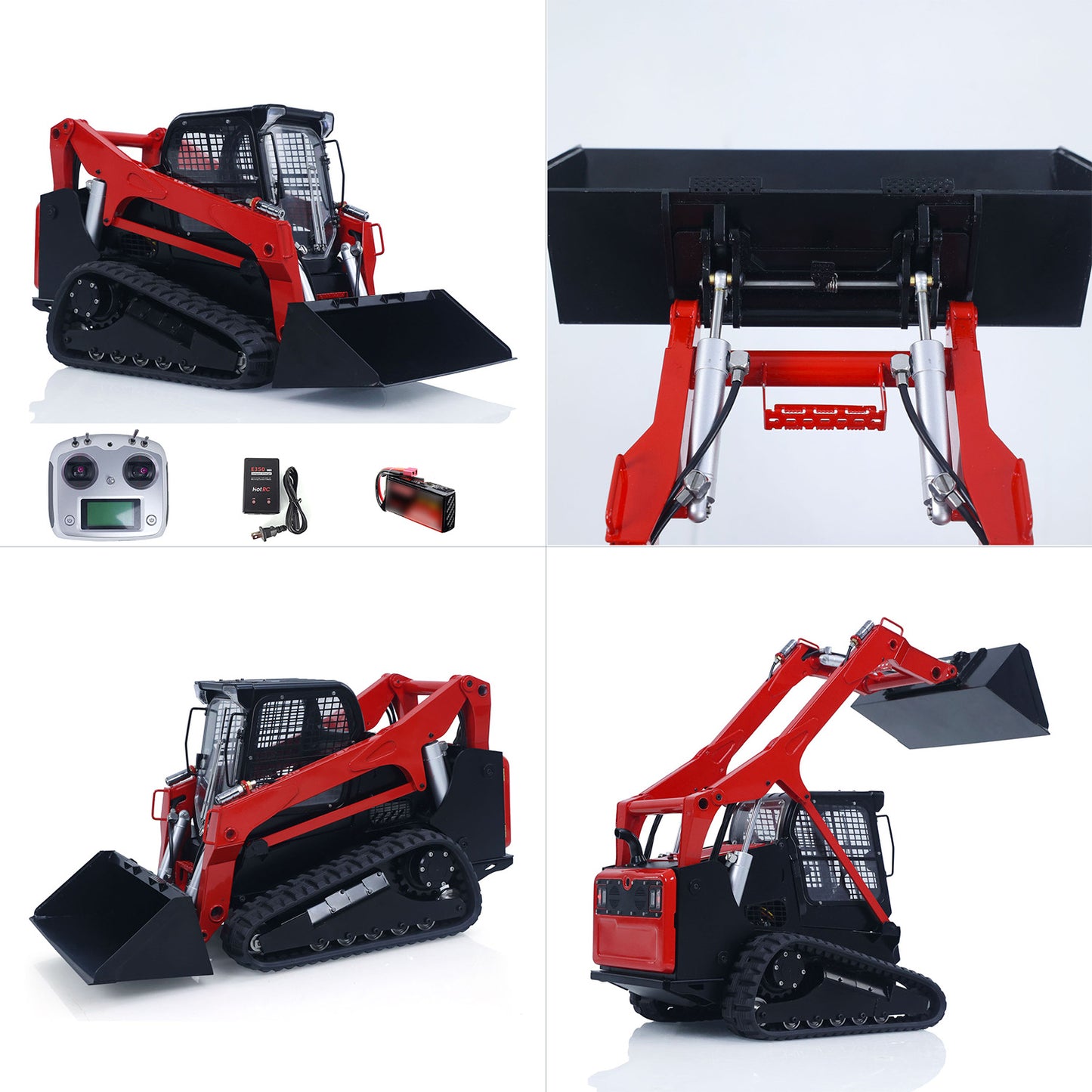 ONLY ONE Fast Shipping 1/14 Hydraulic RC Tracked Loader SM770 Skid-Steer Remote Control Car Model