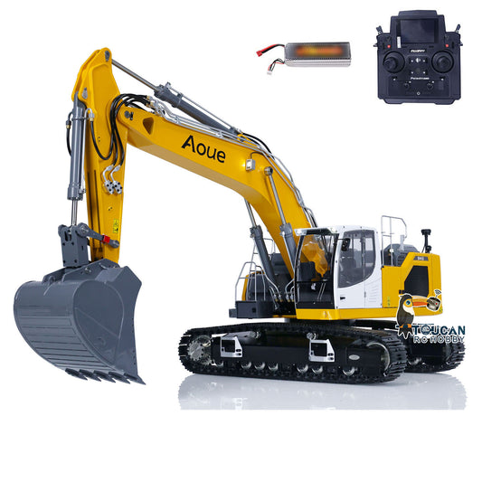 LESU LR9451/14 Metal RC Hydraulic Excavator Painted Assembled PL18EV Lite Remote Control Engineering Vehicles Model RTR