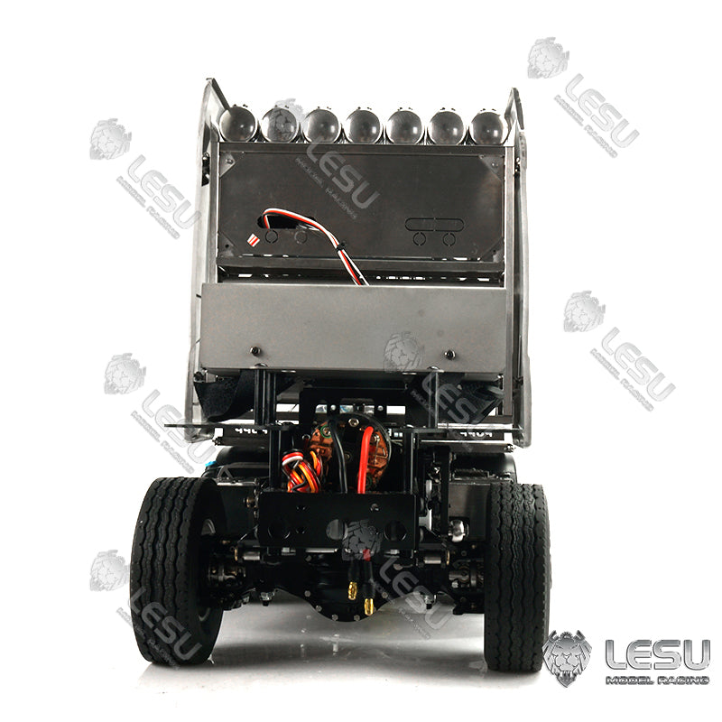 Metal Chassis Motor ESC Servo for 1/14 TAMIYE 8*8 RC Truck Trailer Vehicles Radio Control FH16 Tractor Hobby Cars