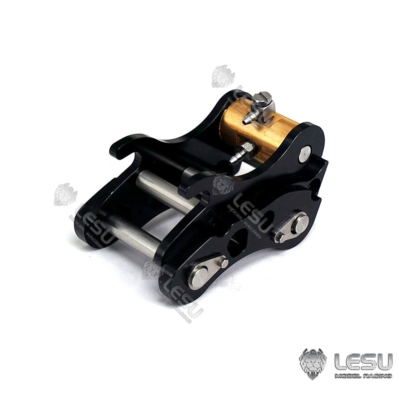 LESU 1/14 3 Arms Hydraulic Painted RC Excavators Digger DIY Model Electric Kits Metal Protective Fence Tree Digging Tool Selector
