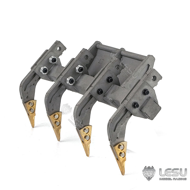 LESU 1/14 RC Metal Hydraulic Aoue-LT5 Tracked Skid-Steer Loader DIY Model Lights