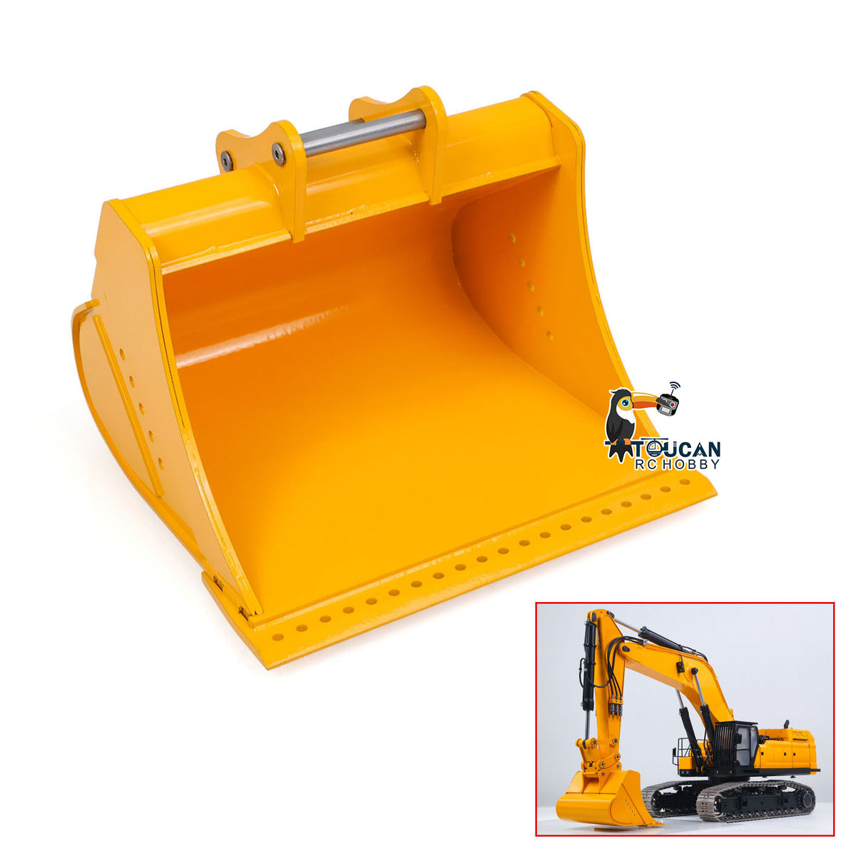1/12 RC Hydraulic Excavator Attachments Metal Electric Hammer Hydraulic Shear Grille Bucket Rake Ripper Grading Bucket Set for C395 LR976 EC650