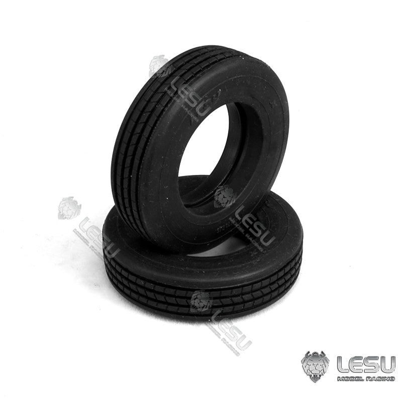 LESU 52MM Wheel Tires for 1/14 RC A0020 Hydraulic Trailer Truck DIY Model TAMIYA