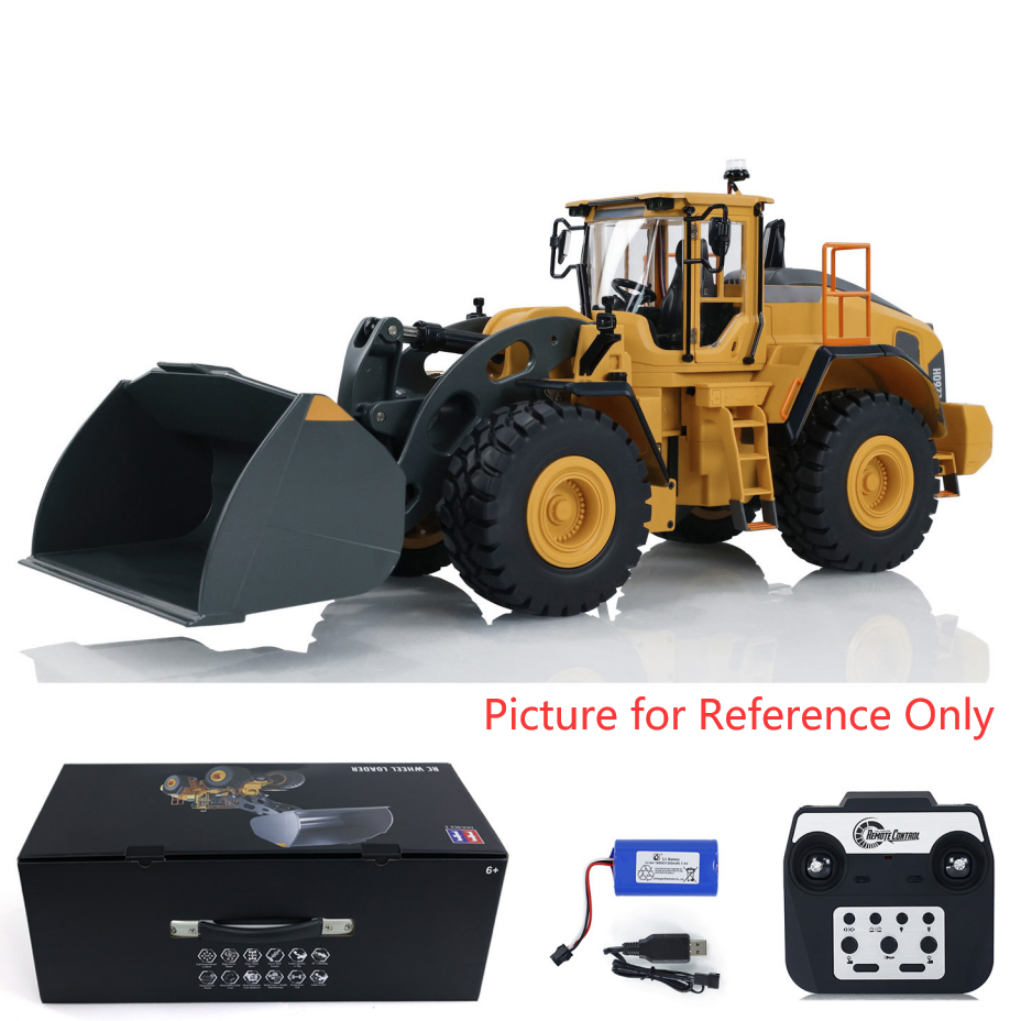 Second Hand CA Stock L260H Loader 1/16 Double Eagle E592 RC Loader Remote Control Car Light Sound